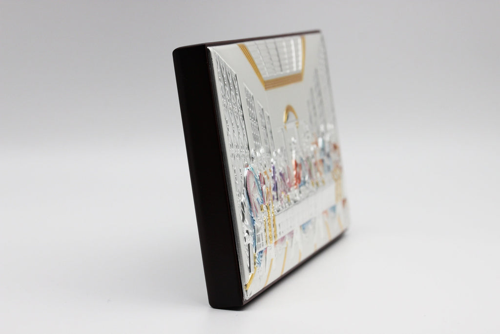 Handcrafted Last Supper Icon - Colorful Design