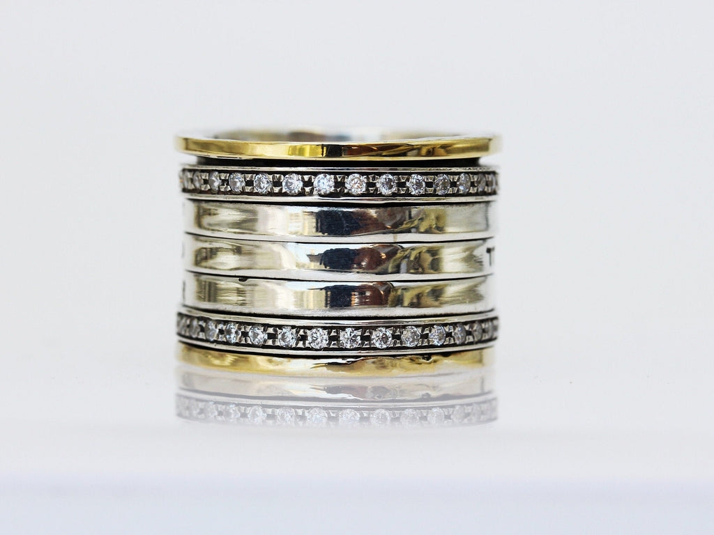 Sacred Words Handmade Ring for Spiritual Connection