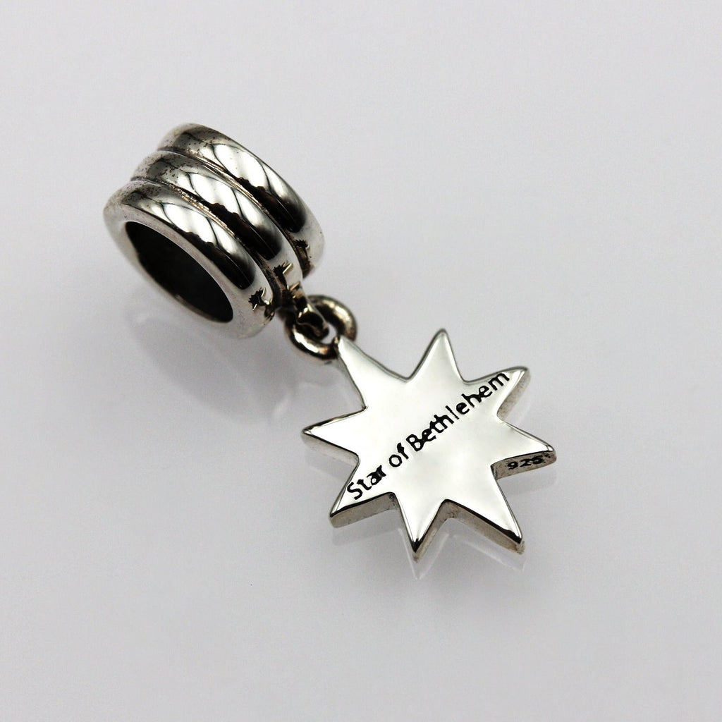 Classic Star of Bethlehem Charm in Silver 925 for Your Pandora Bracelet