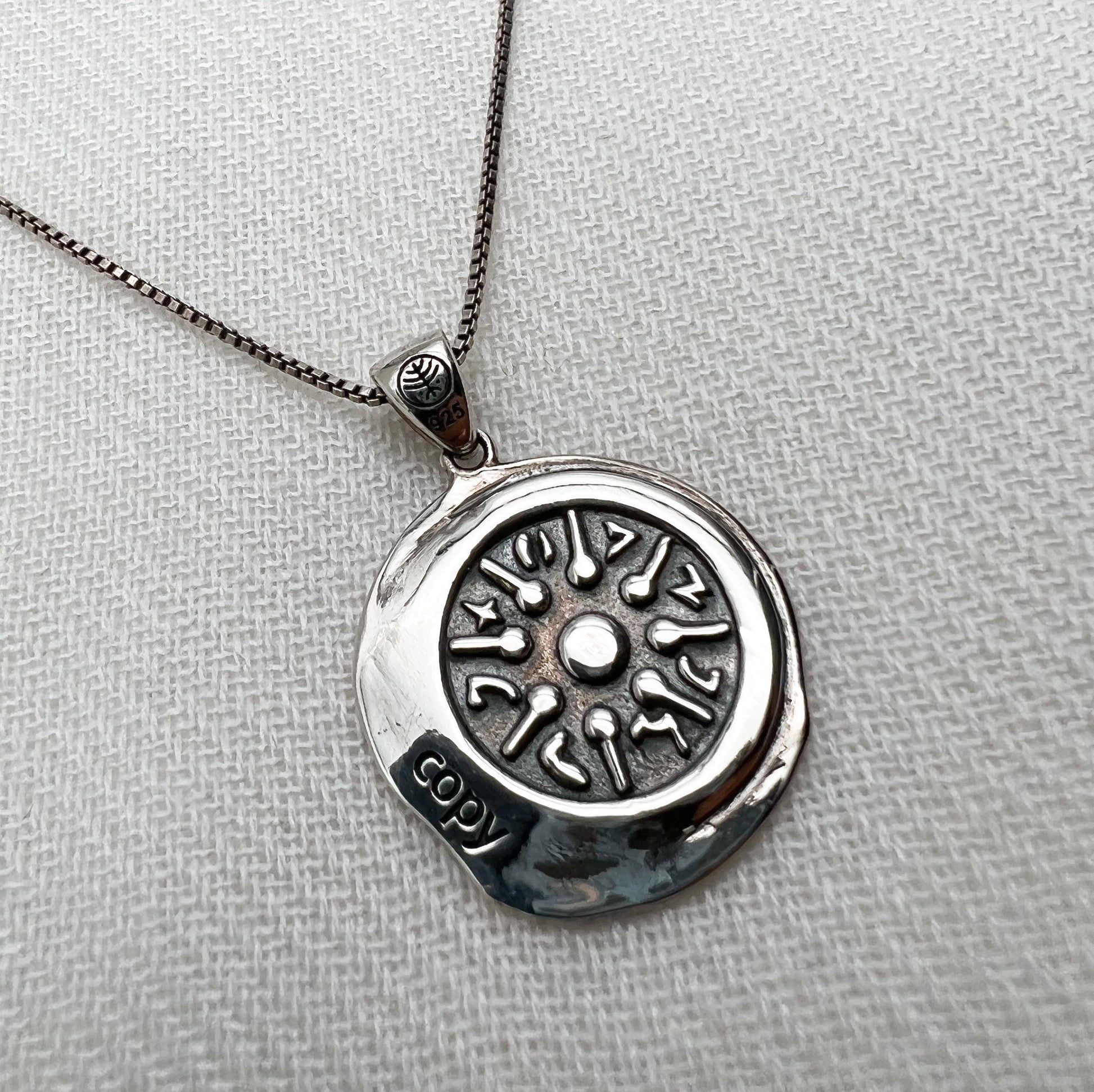 The Widow’s Mite Replication Coin Pendant in Silver 925 with Chain