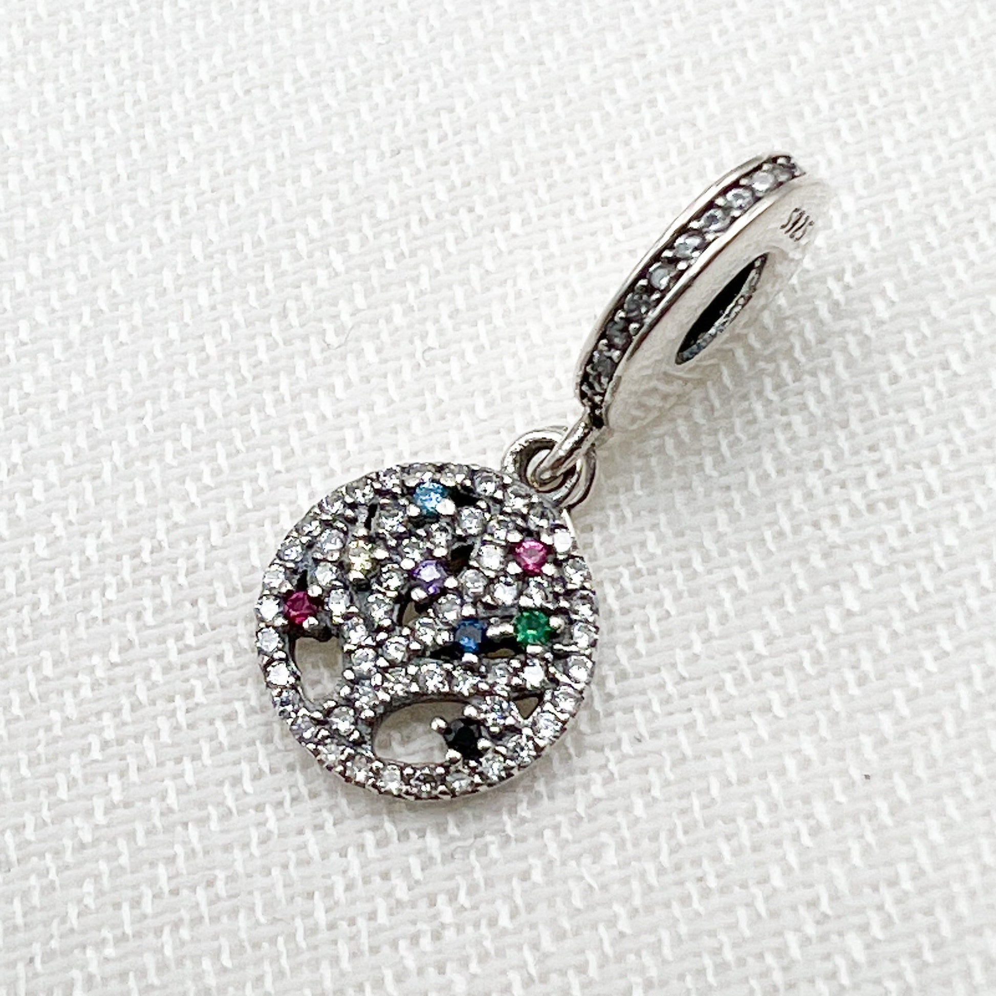 Tree of Life Pandora Charm in Silver 925 with Zirconia