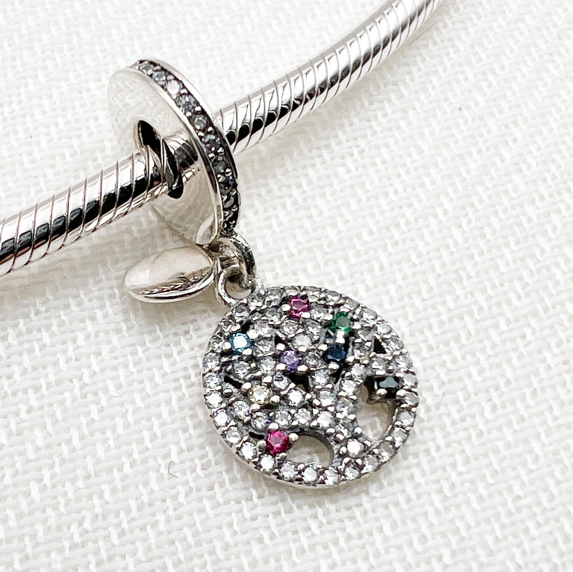 Tree of Life Pandora Charm in Silver 925 with Zirconia