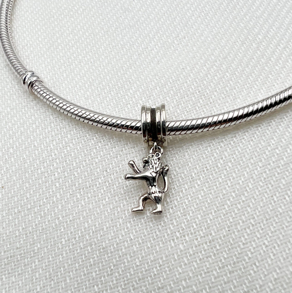 Lion of Judah Silver 925 Charm for Pandora Bracelet