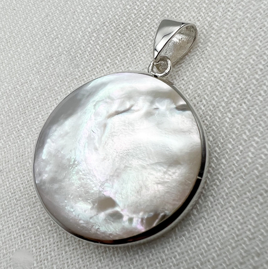 Tree of Life Pendant in Sterling Silver 925 with Mother of Pearl