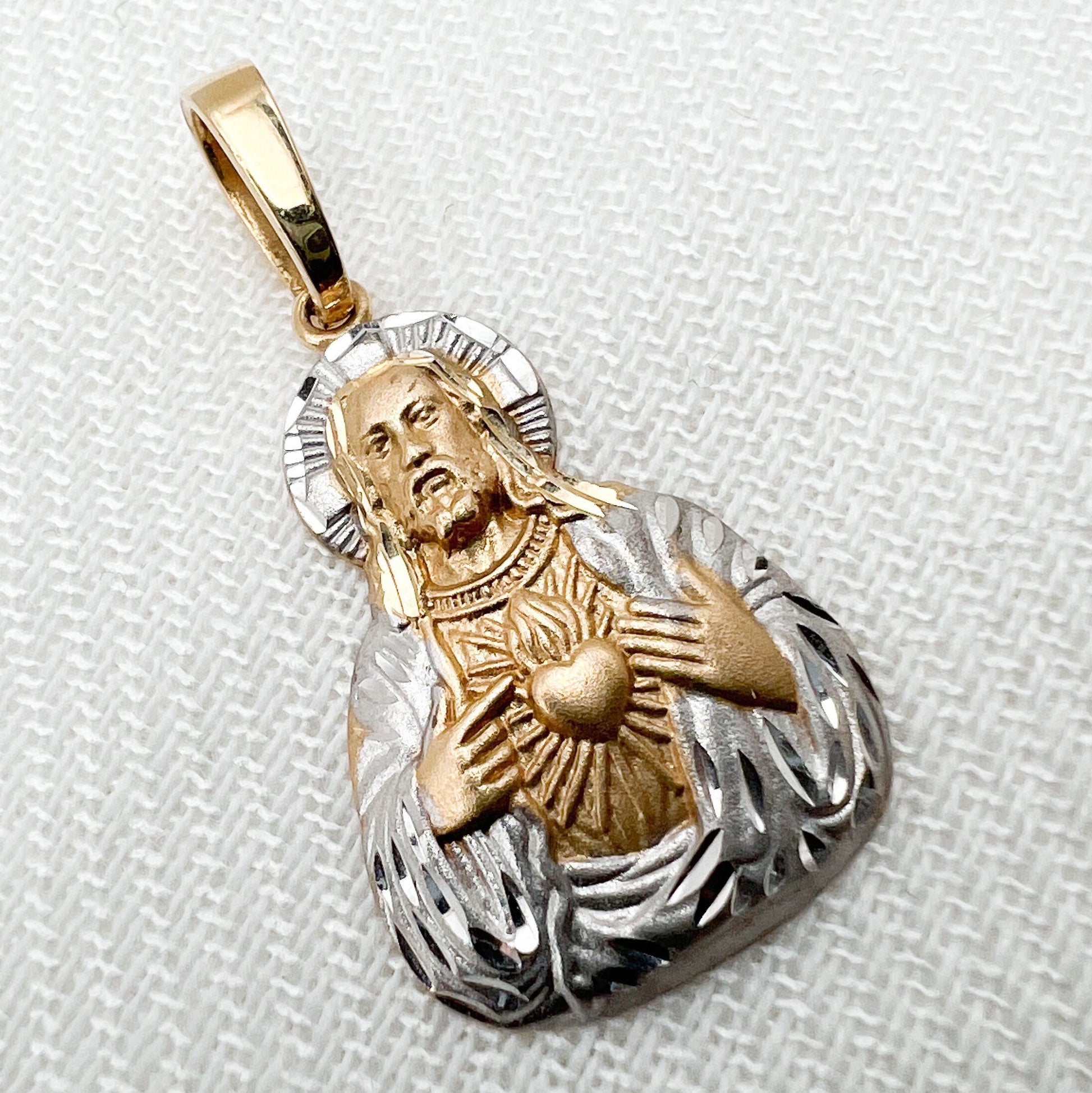 Timeless Jesus Pendant Crafted in 14k Gold