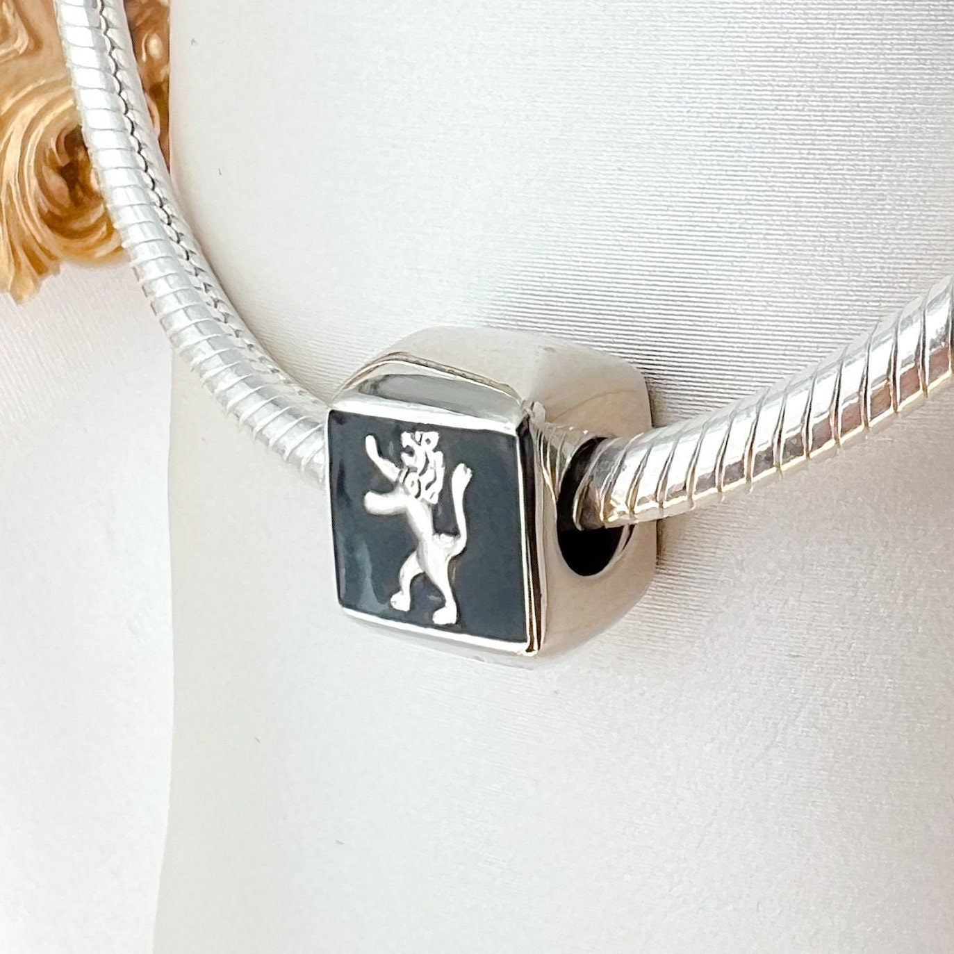 Majestic Lion of Judah Charm for Pandora Bracelet