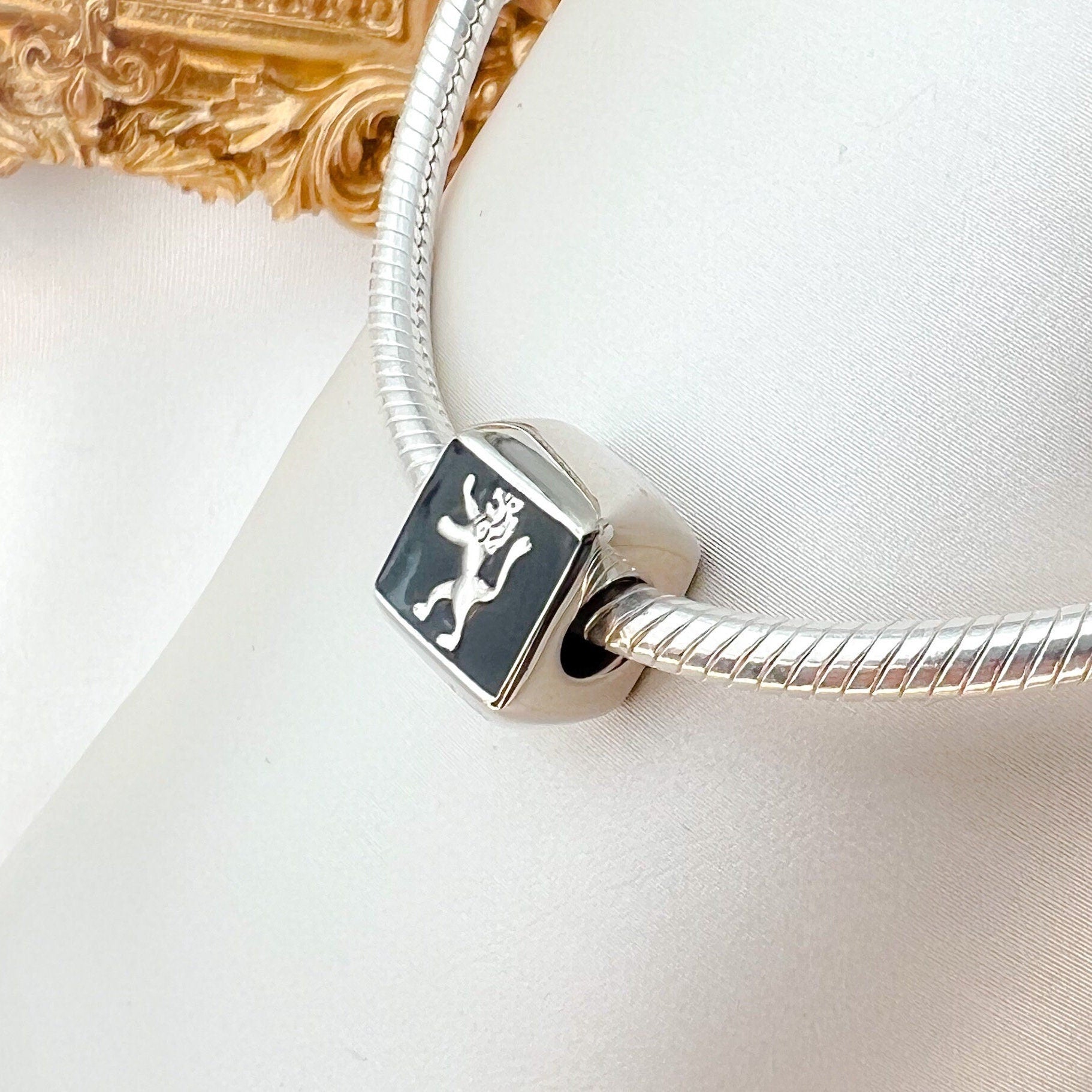Majestic Lion of Judah Charm for Pandora Bracelet
