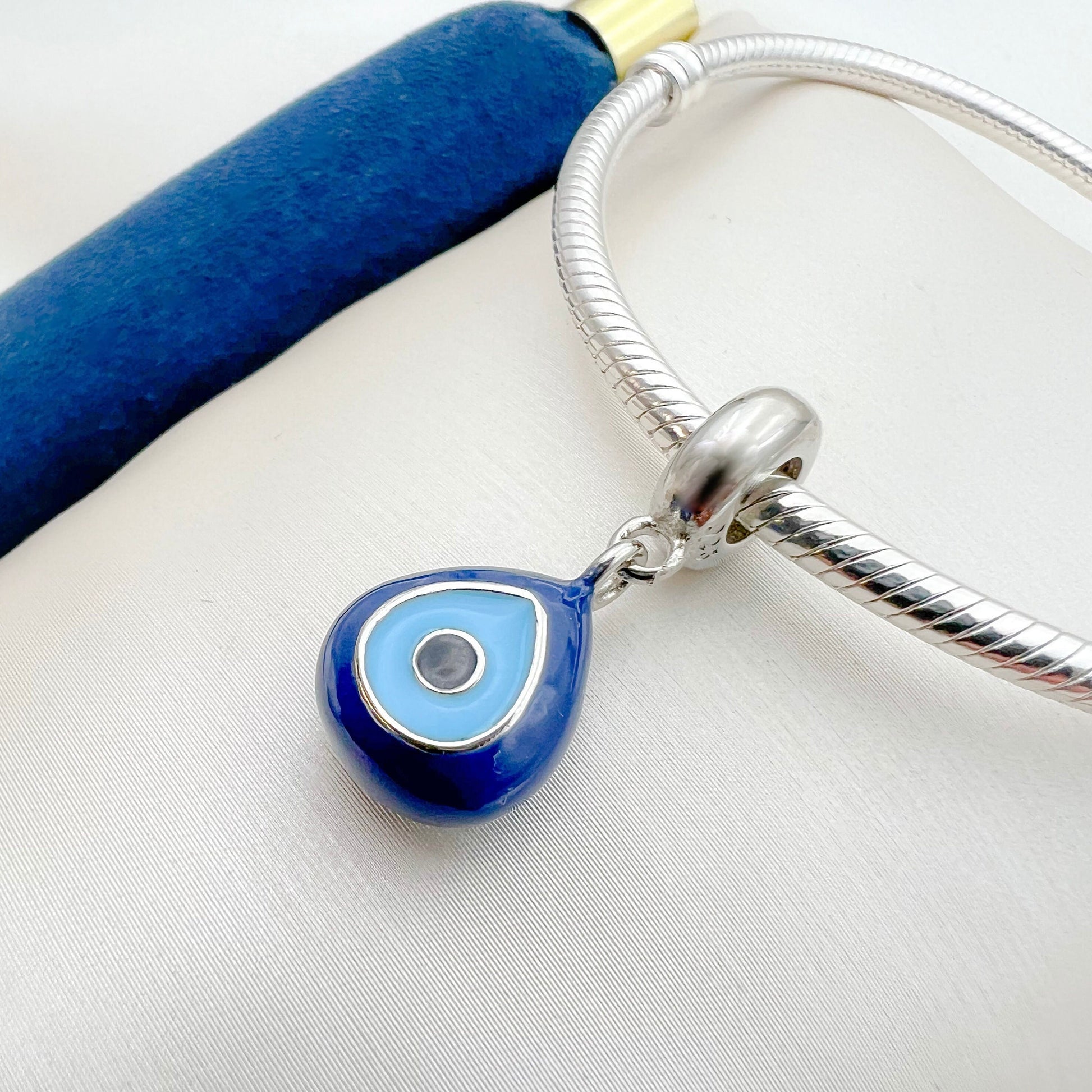 Protective Nazar Charm for Pandora Bracelets