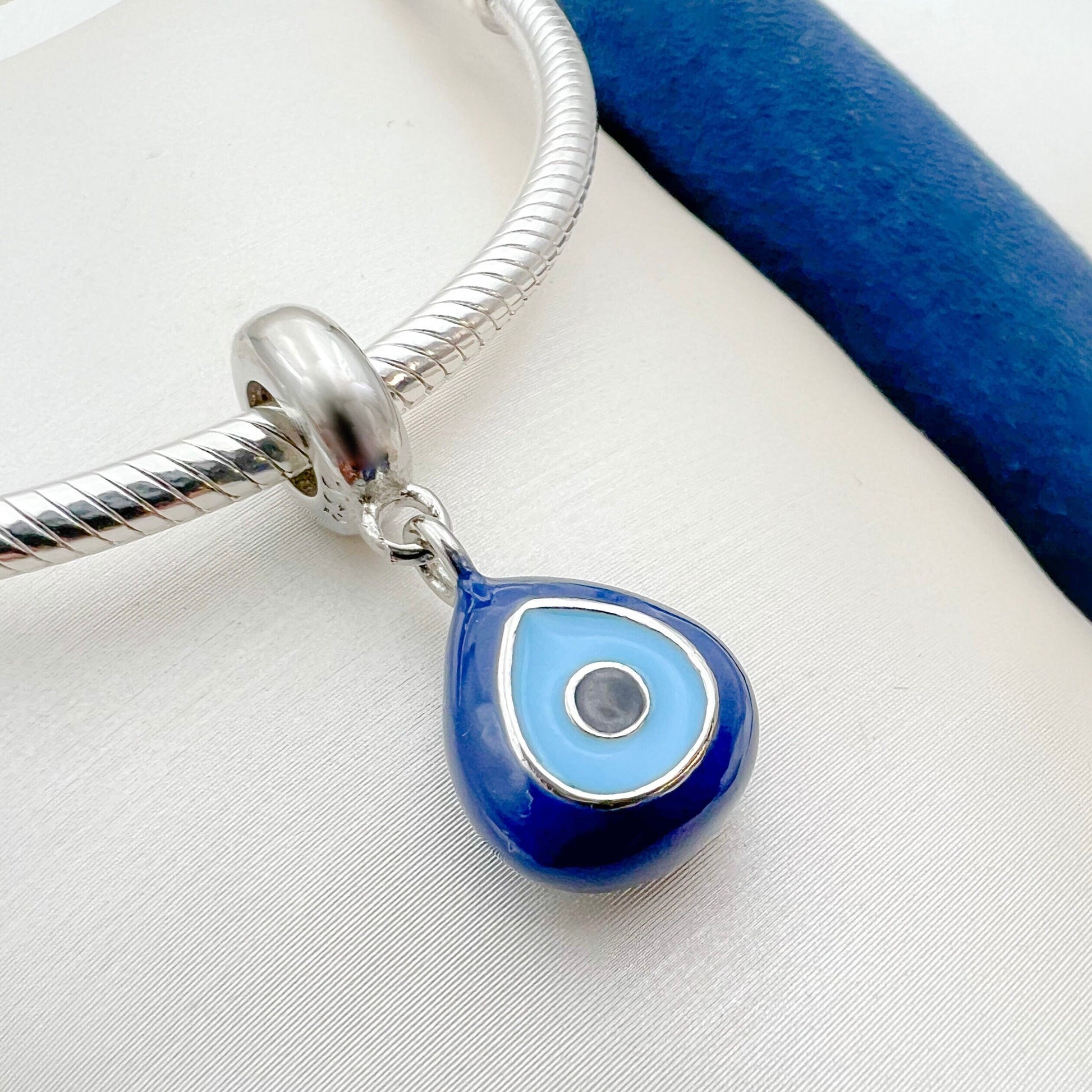 Protective Nazar Charm for Pandora Bracelets