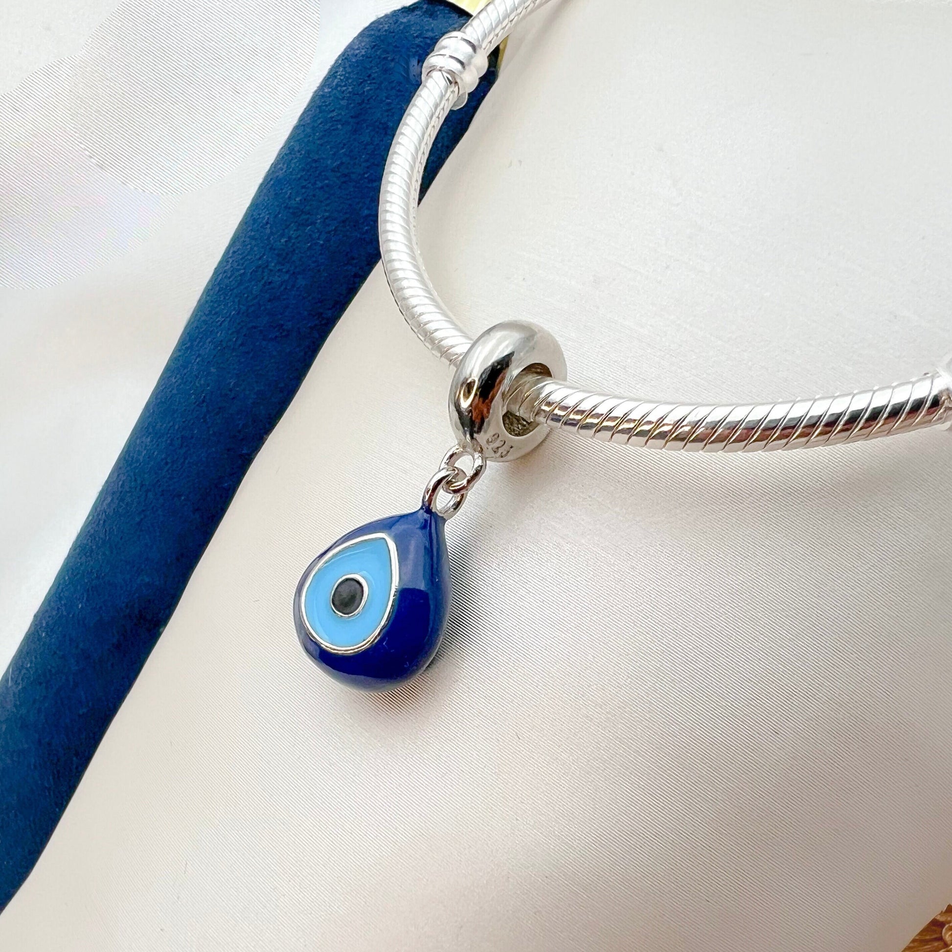 Protective Nazar Charm for Pandora Bracelets