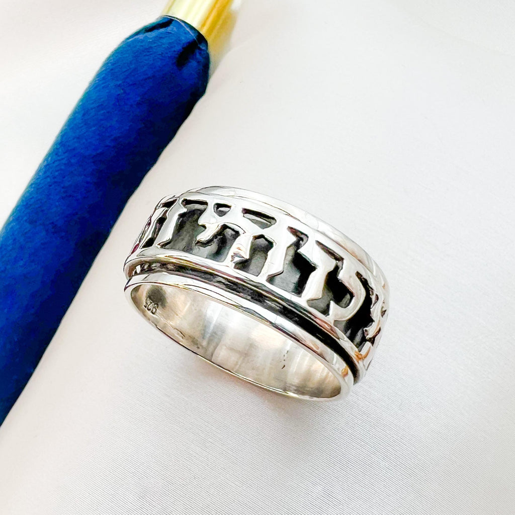 Handcrafted King Solomon Love Expression Ring