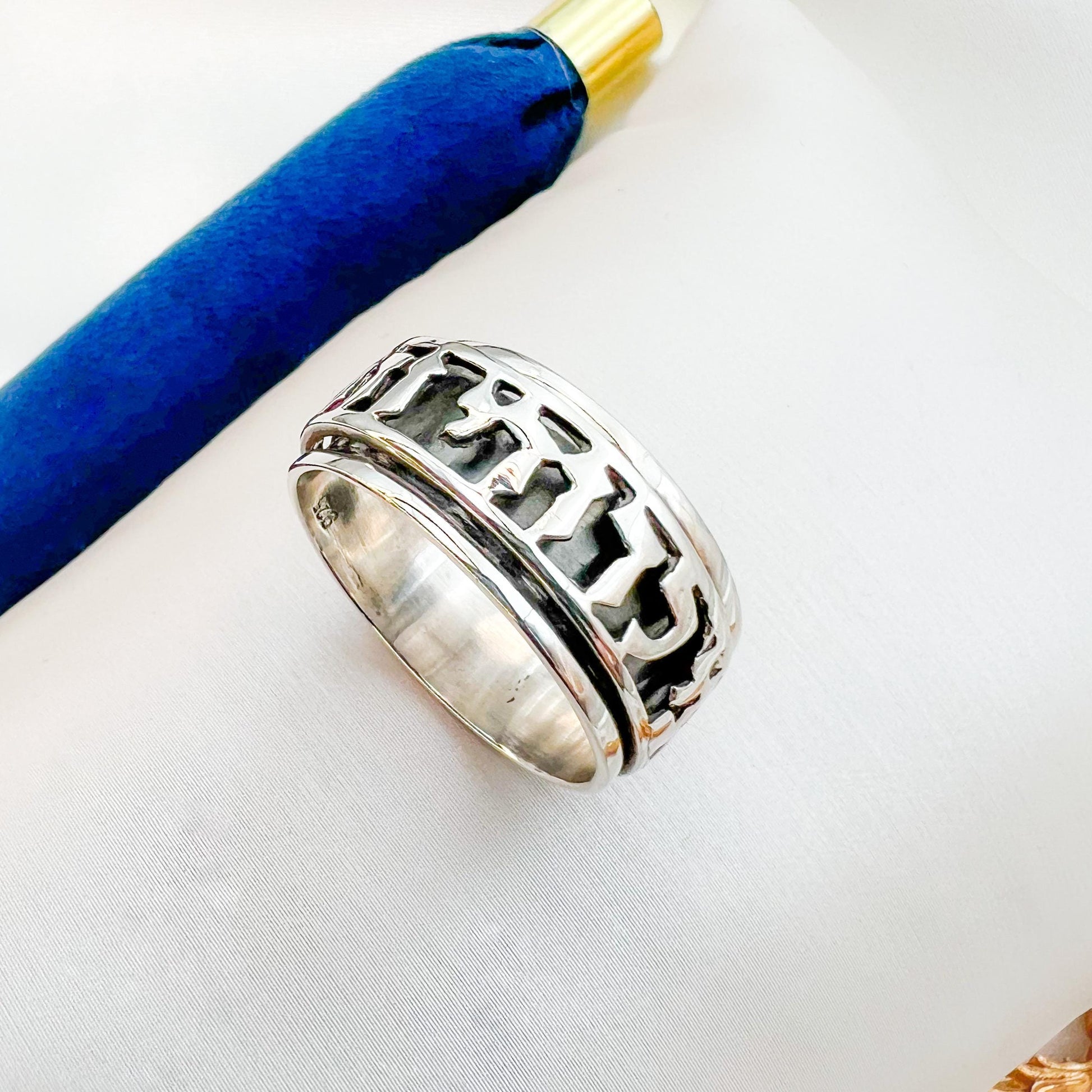 Handcrafted King Solomon Love Expression Ring