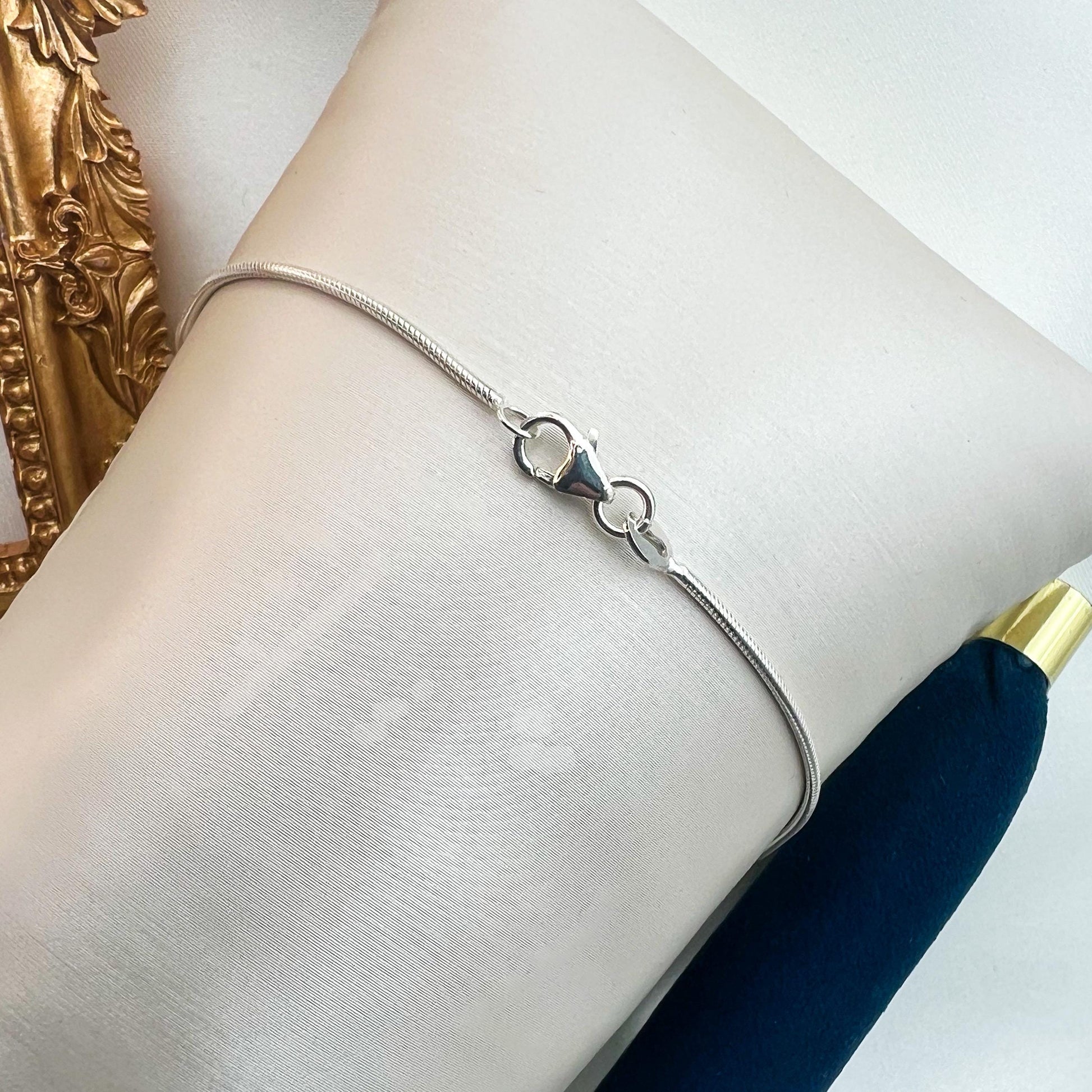 Fine Silver 925 Snake Chain Necklace